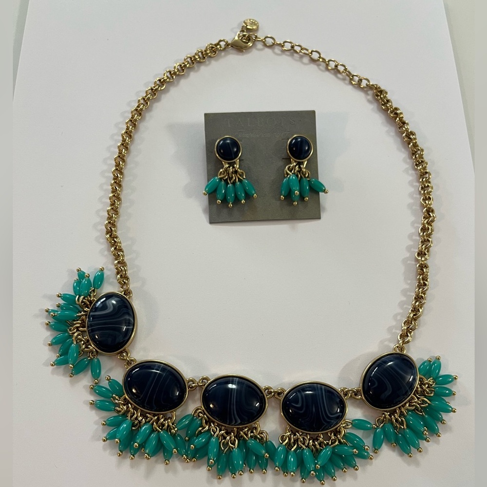 Talbots Earrings and Necklace set